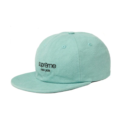 Supreme Napped Canvas Classic Logo 6 ‘Panel Dusty Teal