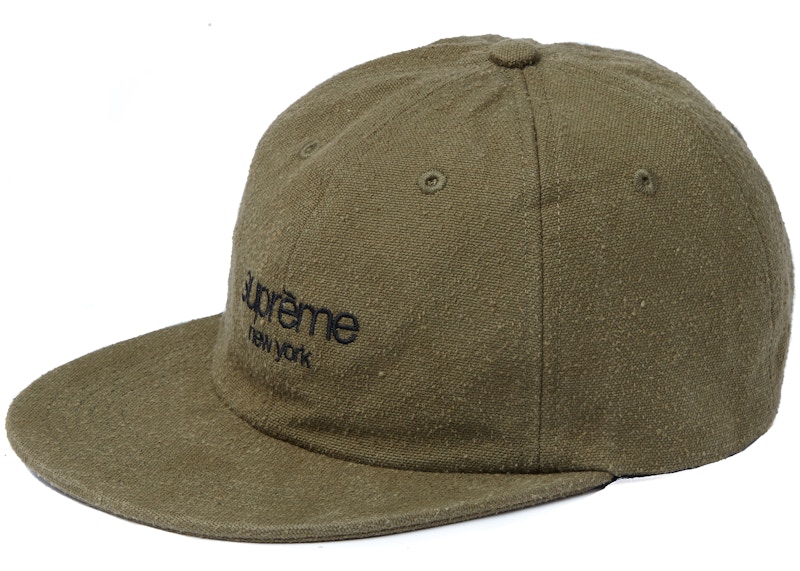 Buy Supreme Napped Canvas Classic Logo 6 Panel Warna Olive
