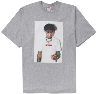 Supreme NBA Youngboy Tee Heather Grey Buy Supreme NBA Youngboy Tee Heather Grey