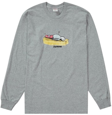 Supreme Neil Blender Arrow L/S Tee Grey Buy Supreme Neil Blender Arrow L/S Tee Grey
