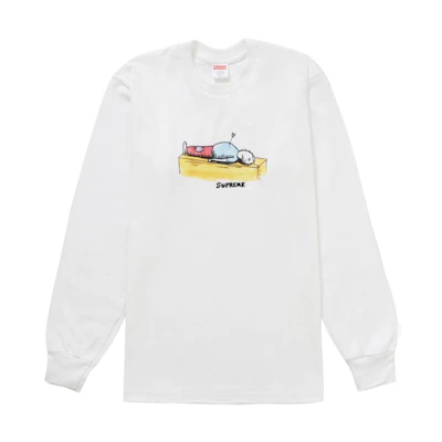 Supreme Neil Blender Arrow L/S Tee White