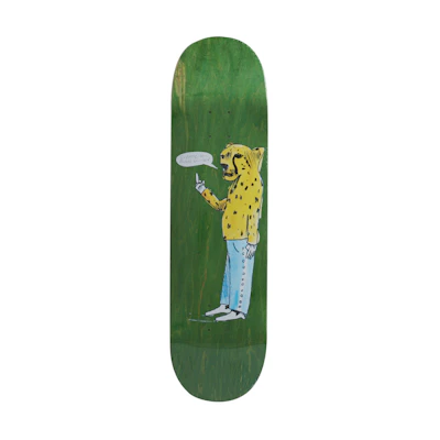 Supreme Neil Blender Cheetah Skateboard Deck Green