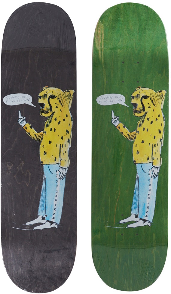 supreme-neil-blender-cheetah-skateboard-deck-set-multicolor