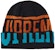 Supreme New Era 2-Tone Logo Beanie Black