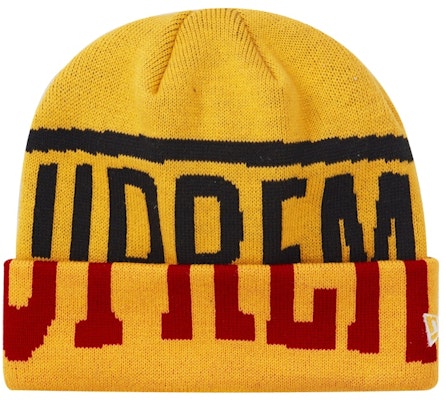 Supreme New Era Gorro Amarillo Bicolor con Logo Buy Supreme New Era Gorro Amarillo Bicolor con Logo