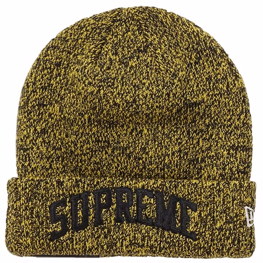 supreme-new-era-arc-logo-beanie-yellow