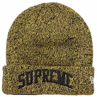 Supreme New Era Arc Logo Beanie Yellow Supreme New Era Arc Logo Beanie Yellow
