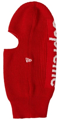 Supreme New Era Balaclava Red Lookbook Supreme New Era Balaclava Red