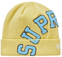 Supreme New Era Big Arc Beanie Light Yellow Supreme New Era Big Arc Beanie Light Yellow