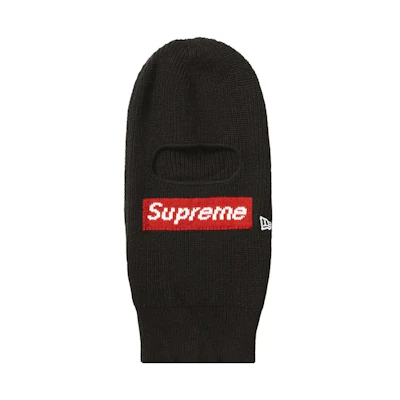 Supreme New Era Box Logo Balaclava Black
