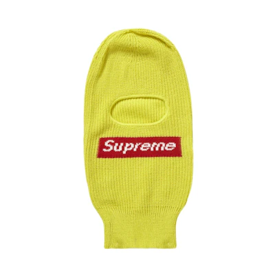 Supreme New Era Box Logo Balaclava Lime
