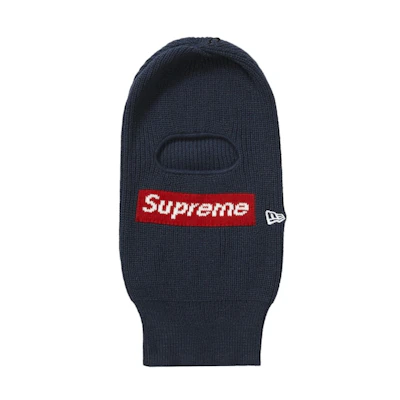 Supreme New Era Box Logo Balaclava Navy