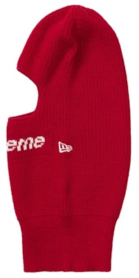 Supreme New Era Box Logo Balaclava Red Order Supreme New Era Box Logo Balaclava Red