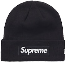 Supreme New Era Box Logo Beanie (FW21) Black Supreme New Era Box Logo Beanie (FW21) Black