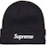 Supreme New Era Box Logo Beanie (FW21) Black