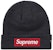 Supreme New Era Box Logo Beanie (FW21) Charcoal