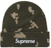 Supreme New Era Box Logo Beanie (FW21) Olive Russian Camo Supreme New Era Box Logo Beanie (FW21) Olive Russian Camo