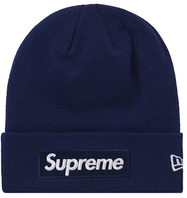 Supreme x New Era FW21 盒标针织帽 浅洗海军蓝 Buy Supreme x New Era FW21 盒标针织帽 浅洗海军蓝