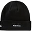 Order Supreme New Era Cross Box Logo Beanie Black