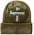 Supreme New Era Cross Box Logo Beanie Light Olive