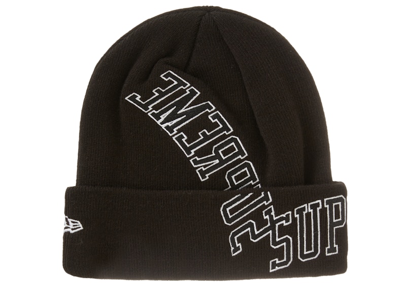 Supreme New Era Multi Arc Beanie Black