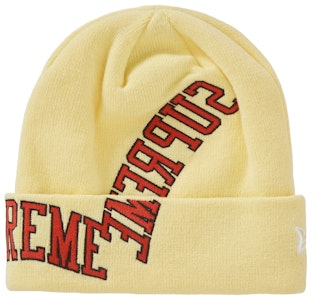 Supreme New Era Multi Arc Beanie Kuning Pudar Order Supreme New Era Multi Arc Beanie Kuning Pudar