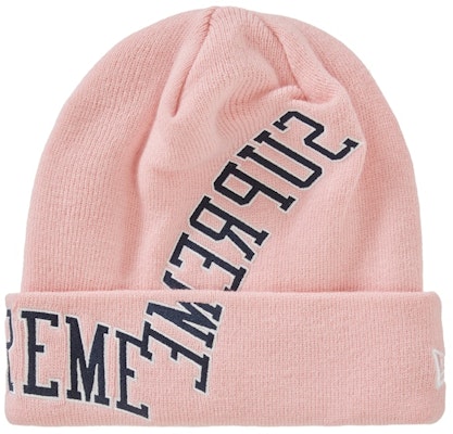 Supreme New Era 多彩弧形针织帽 粉色 Order Supreme New Era 多彩弧形针织帽 粉色