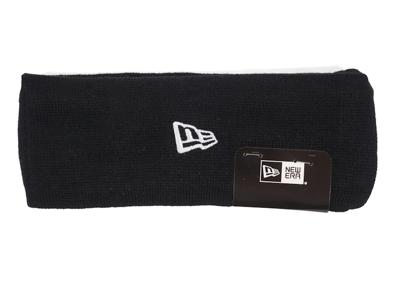 Order Supreme New Era Headband Logo Reflektif (FW 17) Hitam