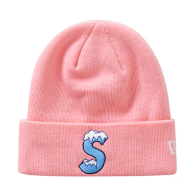 Supreme New Era S Logo Beanie (FW20) Pink