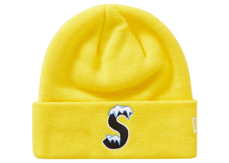 Buy Supreme New Era S Logo 毛帽 (FW20) 黃色