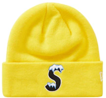 Supreme New Era S Logo Beanie (FW20) Yellow Supreme New Era S Logo Beanie (FW20) Yellow