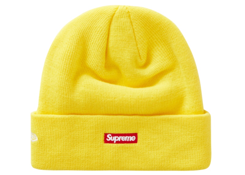 Order Supreme New Era S Logo 毛帽 (FW20) 黃色