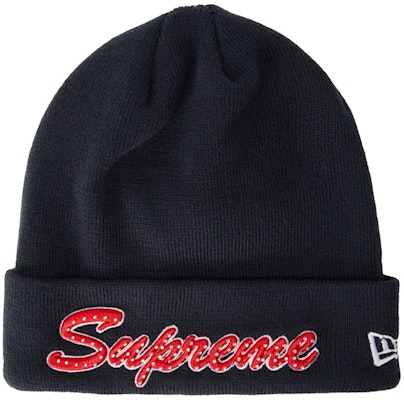 Supreme New Era 字樣毛帽 FW18 海軍藍 Buy Supreme New Era 字樣毛帽 FW18 海軍藍