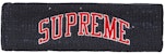 Supreme New Era Sequin Arc Logo Headband Navy