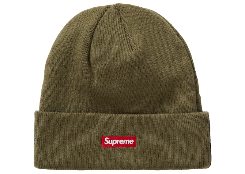 Supreme New Era Shop Beanie Light Olive London 圖 2