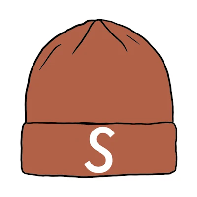 Supreme New Era Swarovski S Logo Beanie Brown