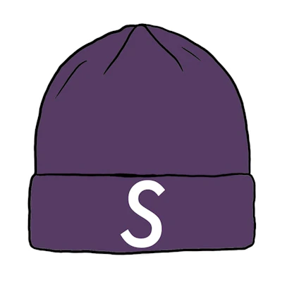Supreme New Era Swarovski S Logo Beanie Purple