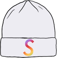 Supreme New Era Swarovski S Logo Beanie White