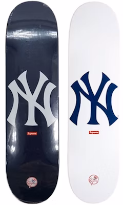 Supreme New York Yankees Papan Skate Navy/Putih Set Buy Supreme New York Yankees Papan Skate Navy/Putih Set