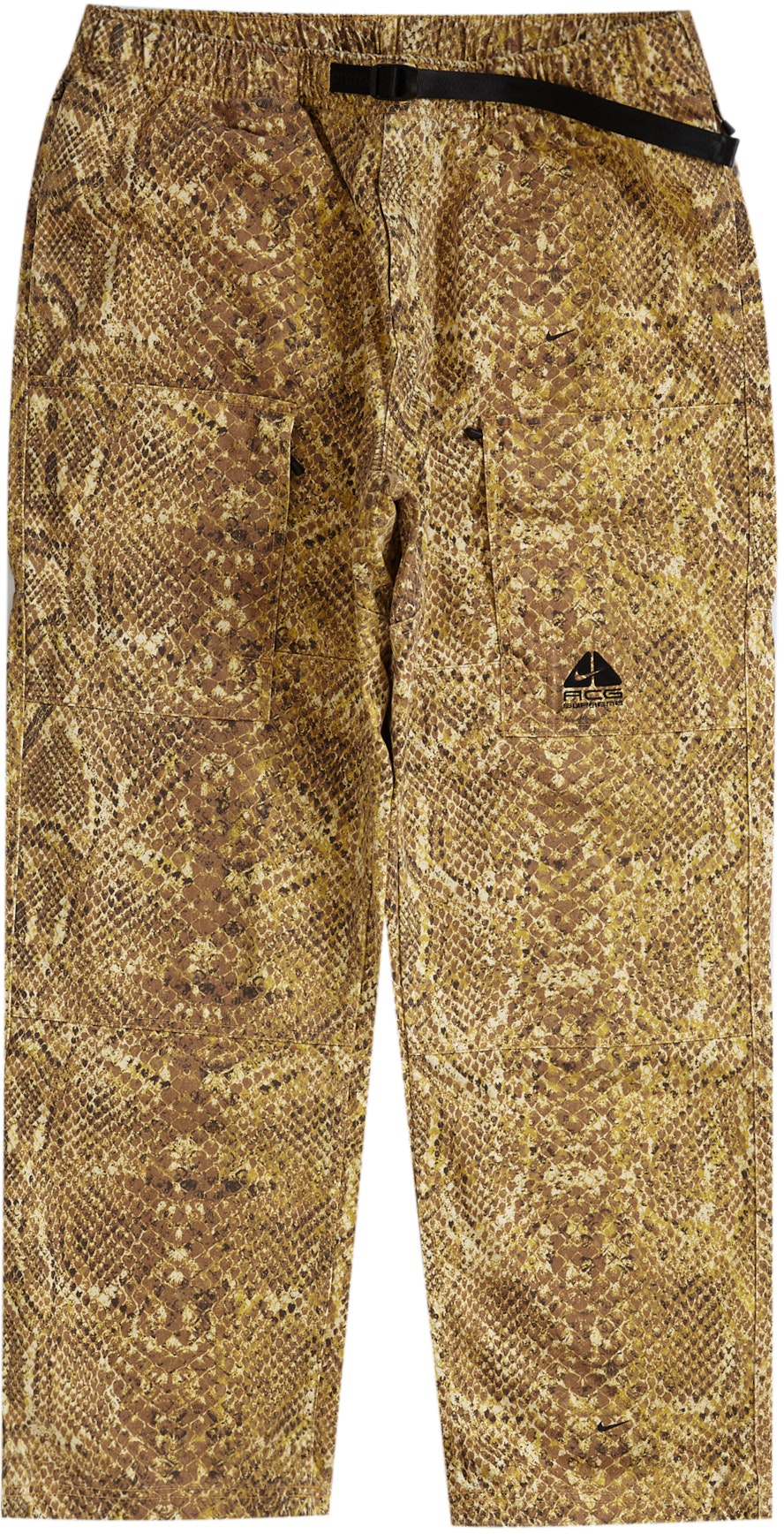 Supreme Nike ACG Belted Denim Pant Gold Snakeskin - Novelship