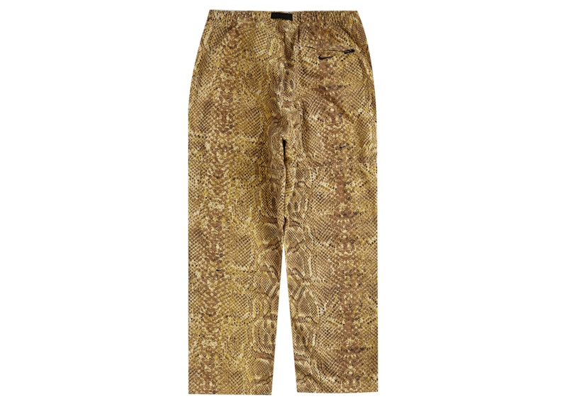 Order Pantalón Denim con Cinturón Supreme Nike ACG Oro Piel de Serpiente