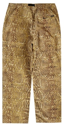 Supreme Nike ACG Belted Denim Pant Gold Snakeskin Order Supreme Nike ACG Belted Denim Pant Gold Snakeskin