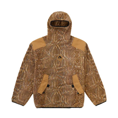 Supreme Nike ACG Fleece Pullover Gold Snakeskin