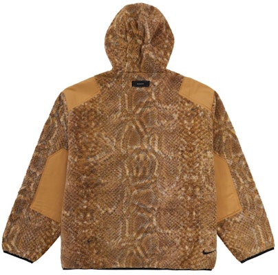 Supreme Nike ACG Fleece Pullover Gold Snakeskin Order Supreme Nike ACG Fleece Pullover Gold Snakeskin