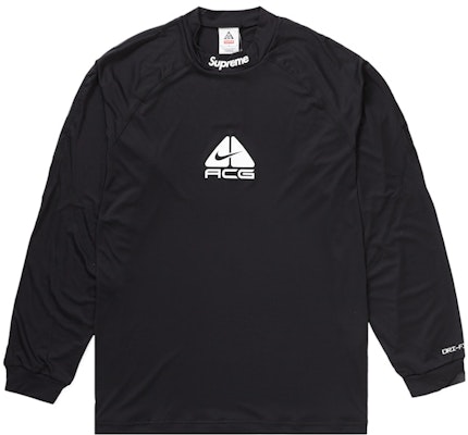Supreme Nike ACG Jersi Hitam Buy Supreme Nike ACG Jersi Hitam