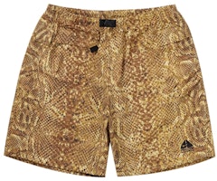Supreme Nike ACG Nylon Trail Short Gold Snakeskin Supreme Nike ACG Nylon Trail Short Gold Snakeskin