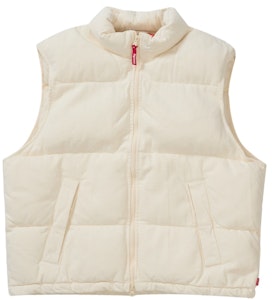 Chaleco Supreme Nike de Mezclilla Acolchado Natural Lookbook Chaleco Supreme Nike de Mezclilla Acolchado Natural