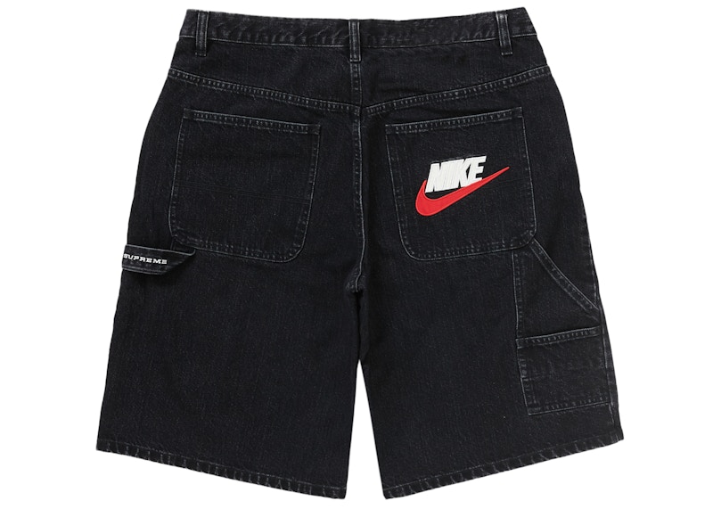 Supreme Nike Denim Short Black