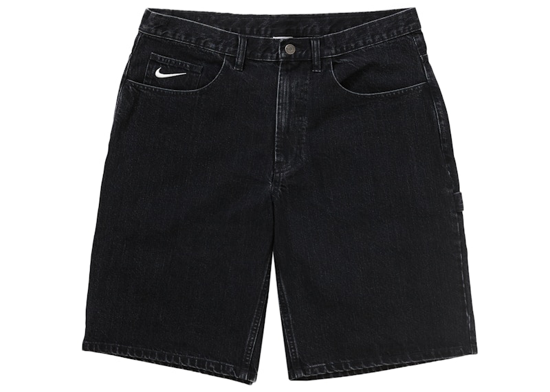 Order Supreme Nike 牛仔短褲 黑色