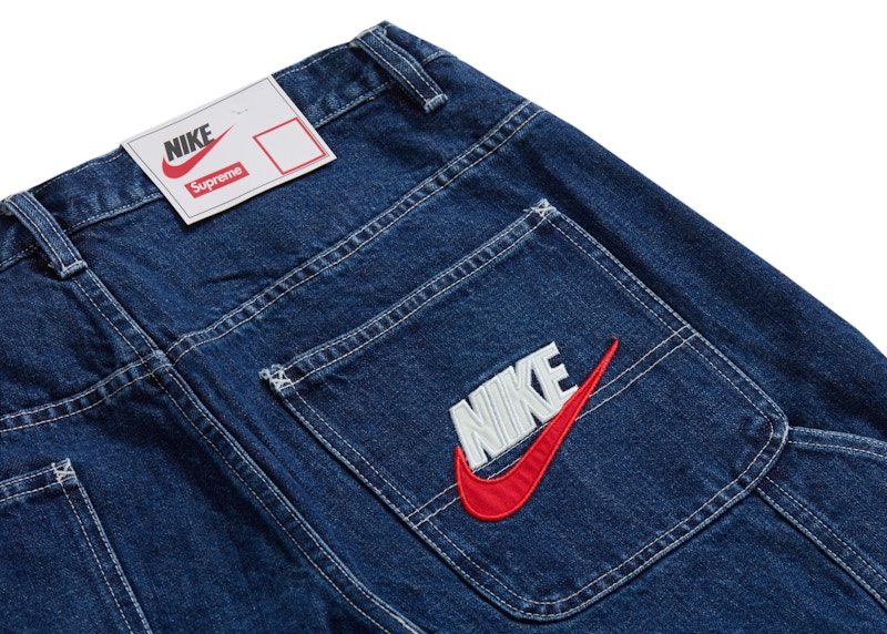 Lookbook 슈프림 나이키 청반바지 인디고 FQ0344-451